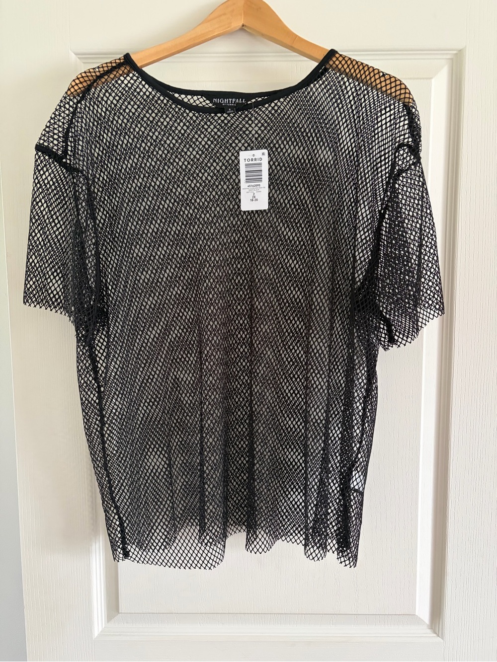 Torrid nightfall fishnet top 2 BNWT